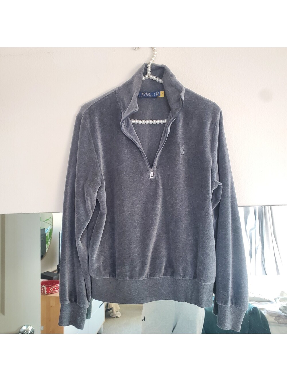 Polo Ralph Lauren Velour Pullover S